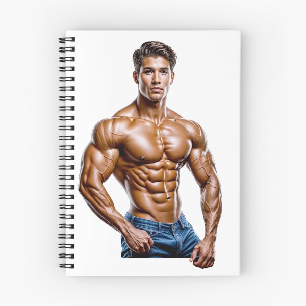 Item preview, Ultra Muscular Bodybuilder Sticker – Bold Fitness Art #115 designed and sold by ForeverPrintsOK.