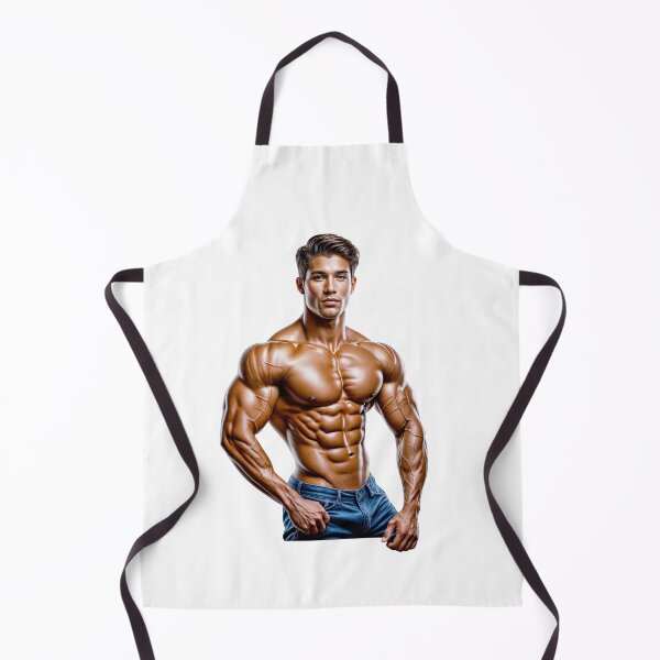 Item preview, Ultra Muscular Bodybuilder Sticker – Bold Fitness Art #115 designed and sold by ForeverPrintsOK.