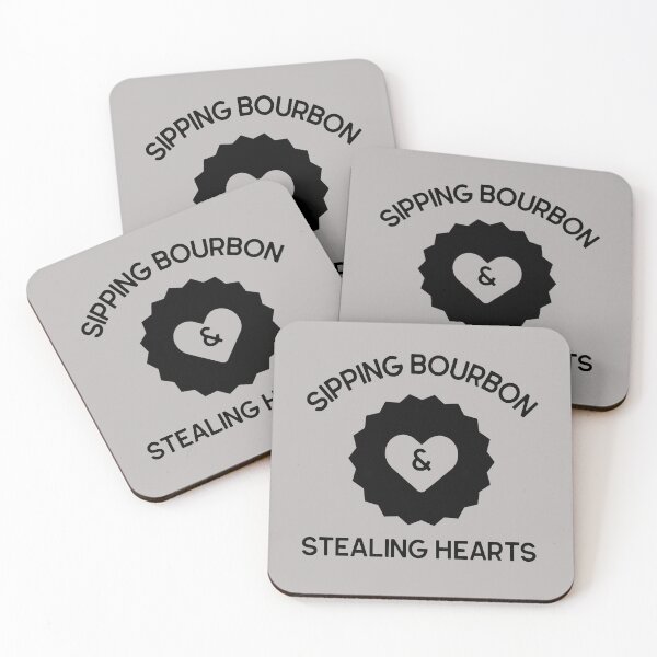 Item preview, Sipping Bourbon & Stealing Hearts Bourbon Lovers designed and sold by PureGoldDesigns.