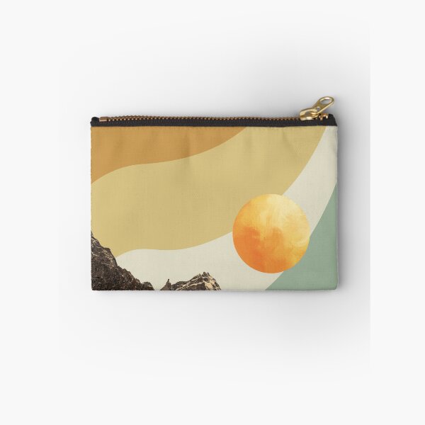 Item preview, Retro Sunset Mountain Landscape designed and sold by dijjaboutique.