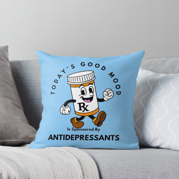 Item preview, Today’s Good Mood Is Sponsored by Antidepressants designed and sold by Kate Miller Illustrator.
