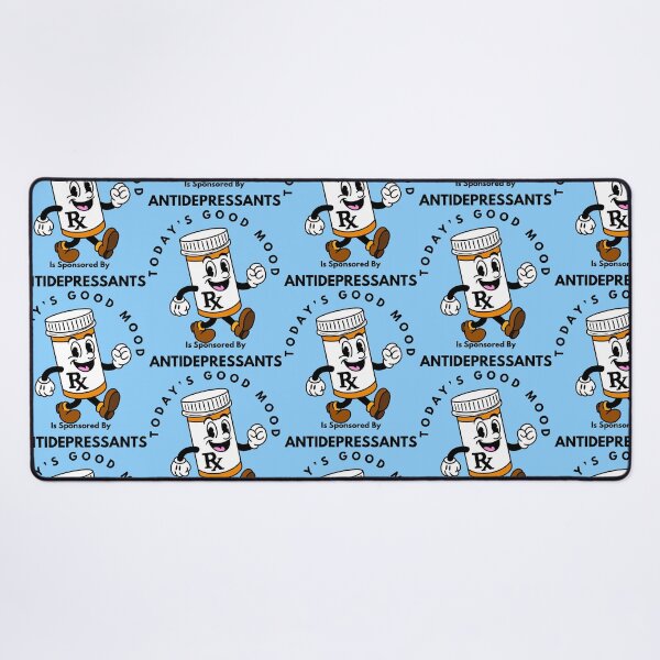 Item preview, Today’s Good Mood Is Sponsored by Antidepressants designed and sold by Kate Miller Illustrator.