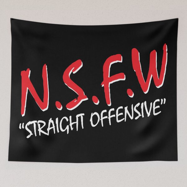 Item preview, NSFW Straight Offensive designed and sold by Winner Chicken Dinner Designs.