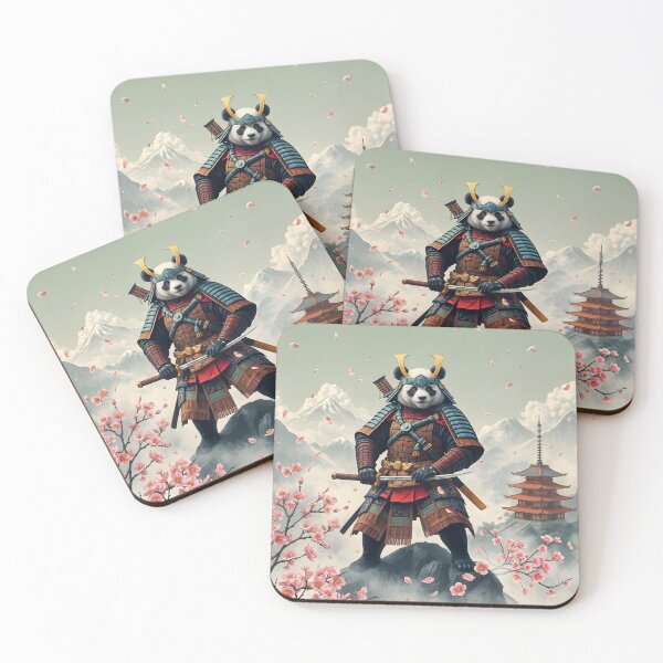 Item preview, Panda Samurai Posing  designed and sold by MOKAdesign.