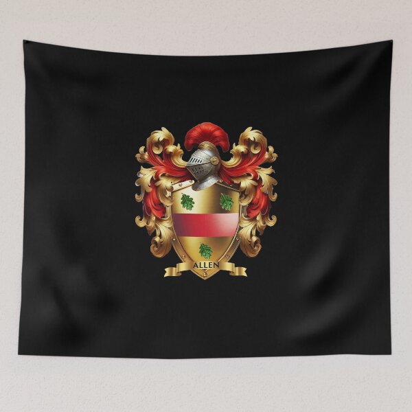 Item preview, Allen Family Crest designed and sold by Highlandkings.