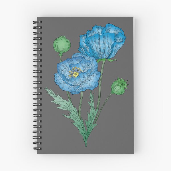 Item preview, Blue Poppy Flowers designed and sold by Marguerite Artistry.