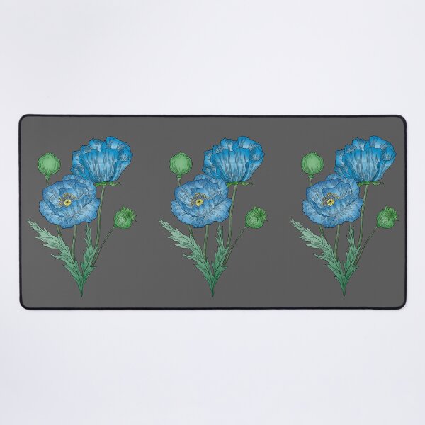 Item preview, Blue Poppy Flowers designed and sold by Marguerite Artistry.