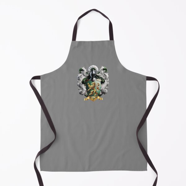 Item preview, Morgan Family Crest Golden Lion of Valor on Emerald Green Shield designed and sold by Highlandkings.