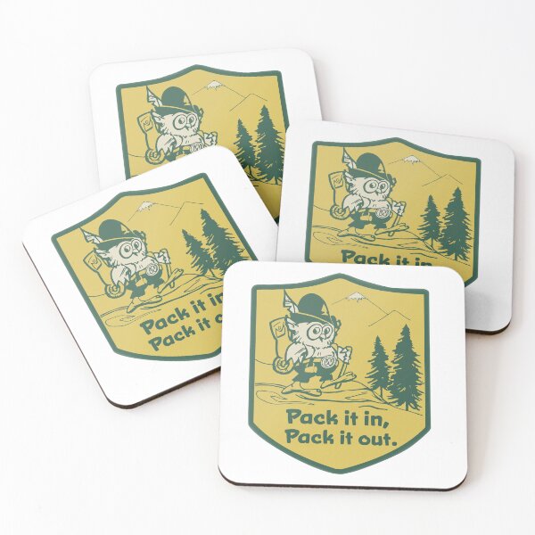 Item preview, Pack it in, Pack it Out Camping designed and sold by PIXEL POP DESIGNS - Beyond the Norm!.