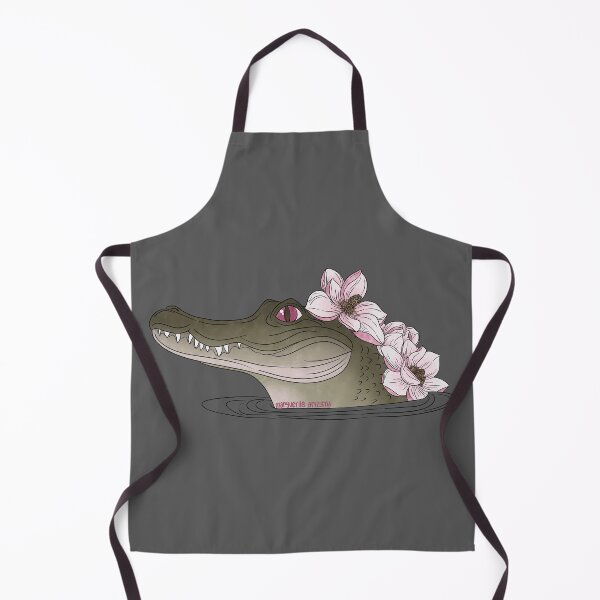 Item preview, Magnoligator- Magnolias and Alligator Animal-Flower Hybrid designed and sold by Marguerite Artistry.