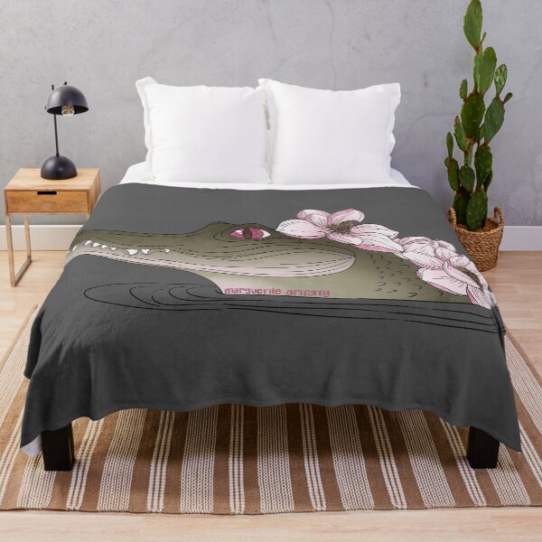 Item preview, Magnoligator- Magnolias and Alligator Animal-Flower Hybrid designed and sold by Marguerite Artistry.