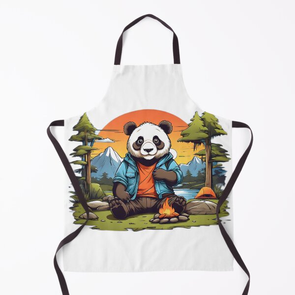 Item preview, panda at the campsite designed and sold by Karaz's Animal Kingdom.