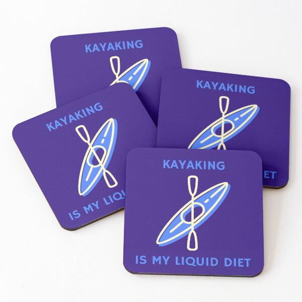 Item preview, Kayaking Is My Liquid Diet Women and Men Kayakers designed and sold by PureGoldDesigns.