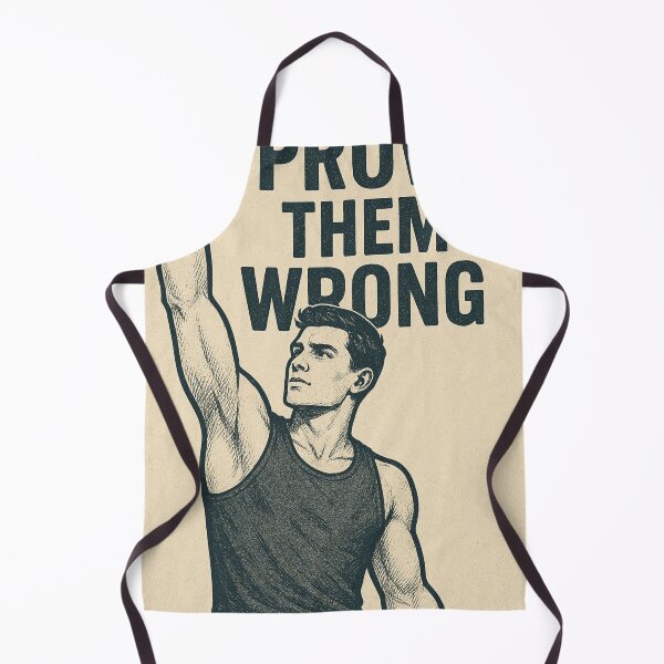 Item preview, "Prove Them Wrong" – Retro Grit Motivation Poster designed and sold by DamnOspin.