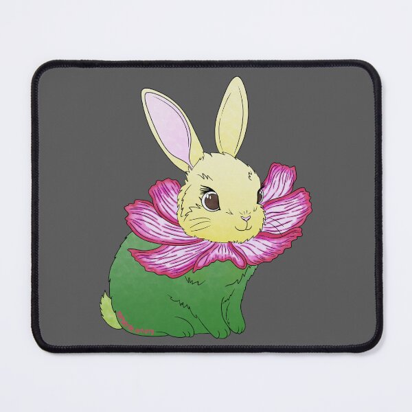 Item preview, Cosmo Cottontail- Cosmo Flower and Bunny Rabbit Animal-Flower Hybrid  designed and sold by Marguerite Artistry.