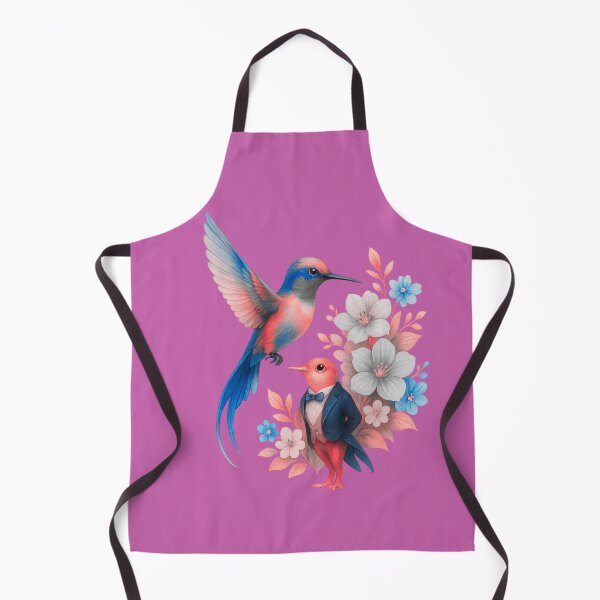 Item preview, Hummingbird & Spring Flowers – Pastel Artistic Illustration designed and sold by branaghbel.