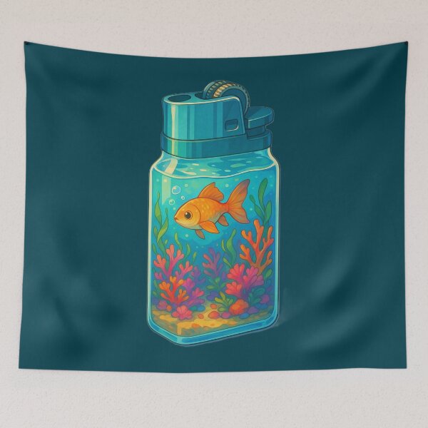 Item preview, Aquarium on: Marine World in a Lighter designed and sold by ChrisY316.