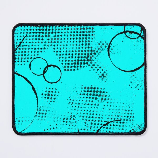 Item preview, Bright Turquoise Avant Garde pattern designed and sold by Patterns-2024.