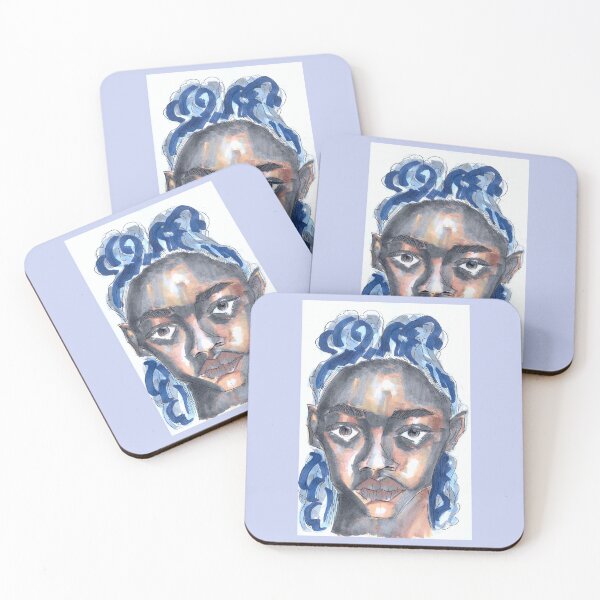 Item preview, Girl with Blue Hair designed and sold by Harold-Inks.