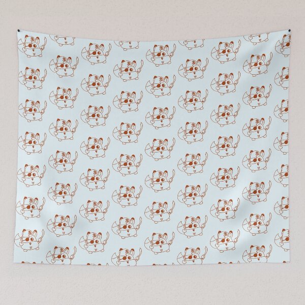 Item preview, Little Cute Captain Fox Pirate Animal Eye Patch designed and sold by shirt-o-mat.