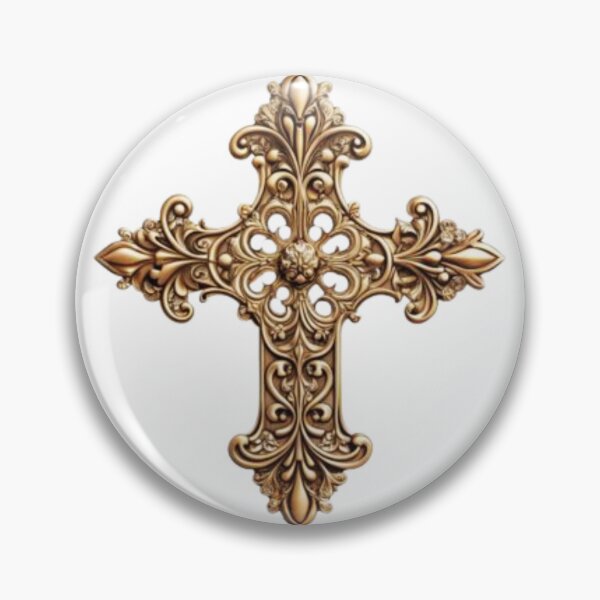 Item preview, Golden cross designed and sold by di-Vera-Rosati.