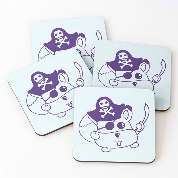 Item preview, Little Cute Captain Fox Pirate Animal Eye Patch designed and sold by shirt-o-mat.