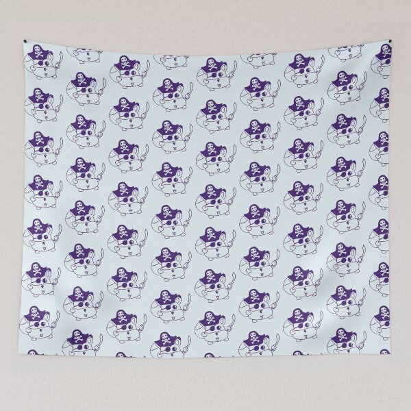 Item preview, Little Cute Captain Fox Pirate Animal Eye Patch designed and sold by shirt-o-mat.