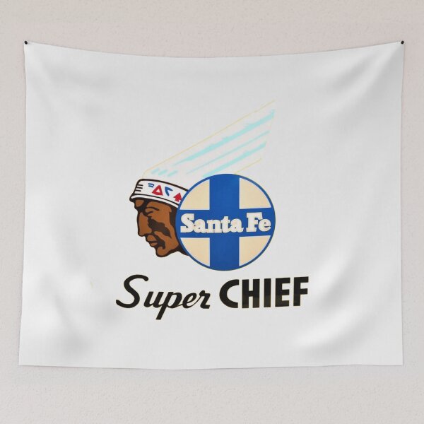 Item preview, Vintage Atchison Topeka and Santa Fe Railroad - Super Chief designed and sold by QuayTradingCo.