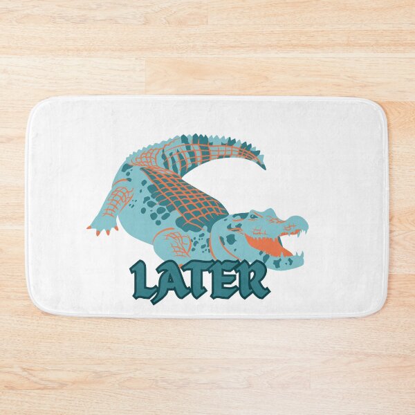 Item preview, Later Gator – Cute Funny Alligator Saying with Retro Vibes designed and sold by TheMysticNook.