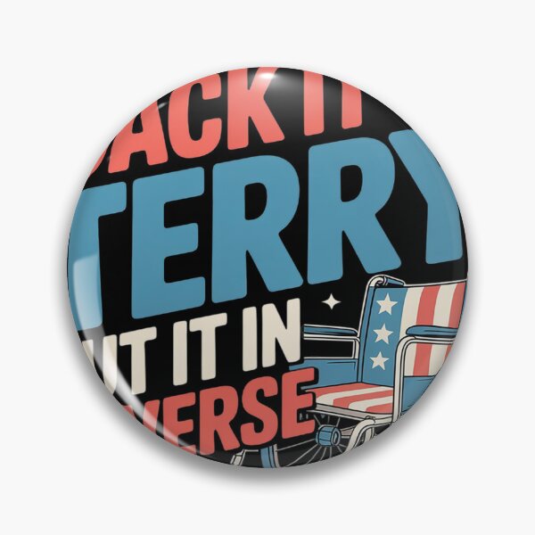 Item preview, Back It Up Terry Put It In Reverse Funny 4th Of July designed and sold by MAKOPOKOShop.