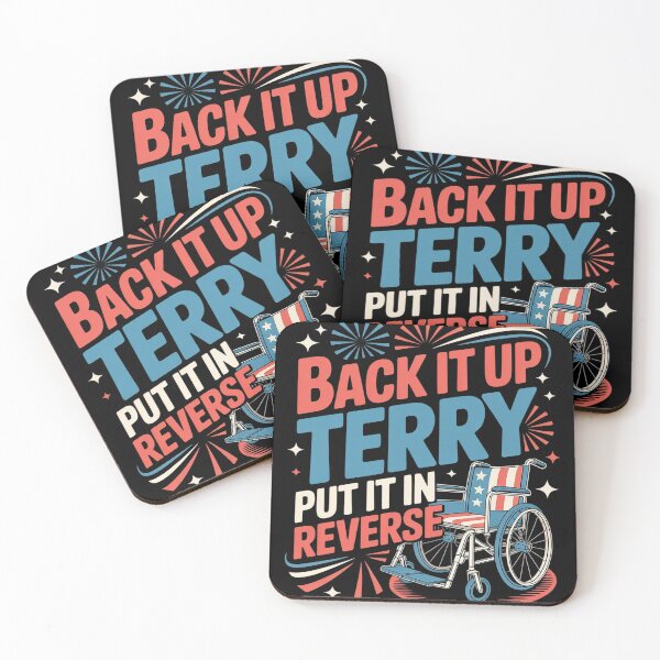 Item preview, Back It Up Terry Put It In Reverse Funny 4th Of July designed and sold by MAKOPOKOShop.
