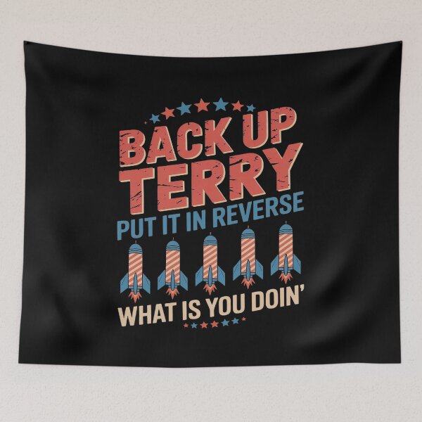 Item preview, Back it Up Terry Put It In Reverse July 4th designed and sold by MAKOPOKOShop.
