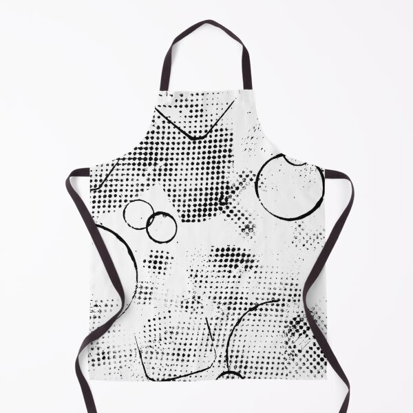 Item preview, Black and White Avant Garde pattern designed and sold by Patterns-2024.