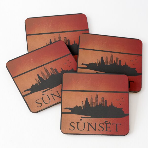 Item preview, City Sunset designed and sold by RetroTjoshak.