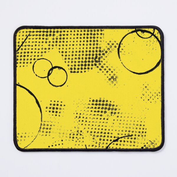 Item preview, Yellow and Black Avant Garde pattern designed and sold by Patterns-2024.