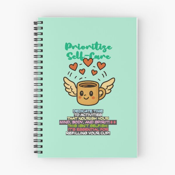 Item preview, Prioritize Self-Care designed and sold by Sillanotes.
