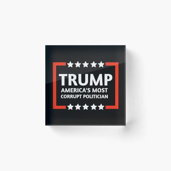 Item preview, America’s most corrupt politician  designed and sold by Rachel the Artist .