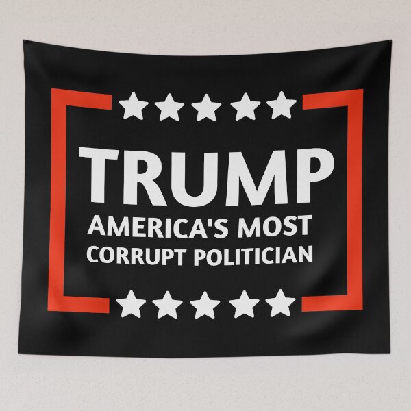 Item preview, America’s most corrupt politician  designed and sold by Rachel the Artist .