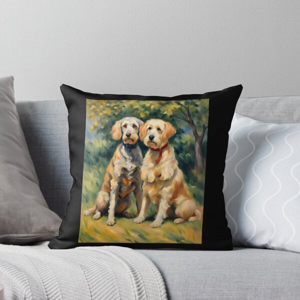 Item preview, Auguste & Aline in Impressionist style designed and sold by Genevieve Crabe.