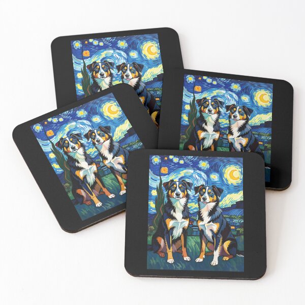 Item preview, Vincent & Star in Post-Impressionist style designed and sold by Genevieve Crabe.