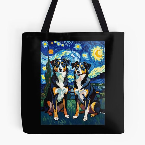 Item preview, Vincent & Star in Post-Impressionist style designed and sold by Genevieve Crabe.