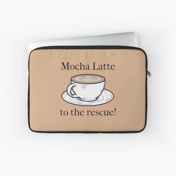 Item preview, Mocha Latte to the Rescue Latte Lovers designed and sold by PureGoldDesigns.