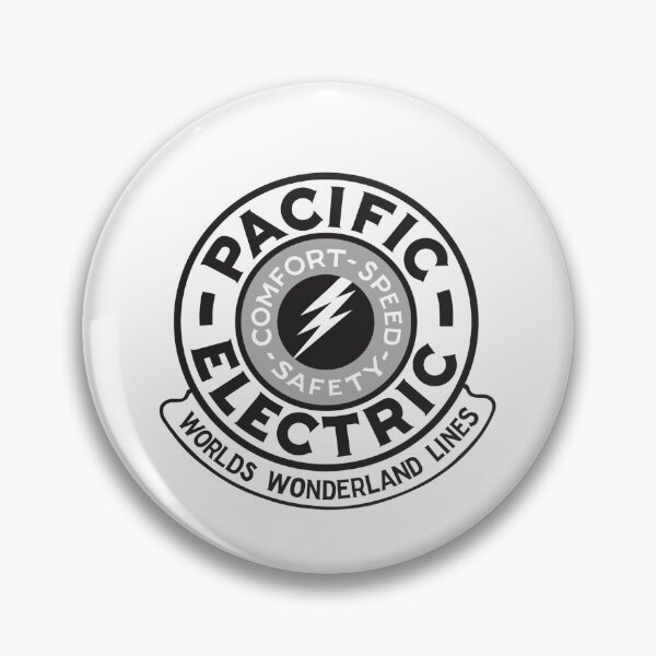Item preview, Vintage Pacific Electric Railroad - Comfort - Speed - Safety - Worlds Wonderland Lines designed and sold by QuayTradingCo.