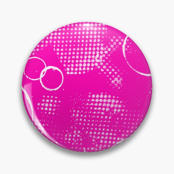 Item preview, Hot Pink and White Avant Garde pattern designed and sold by Patterns-2024.