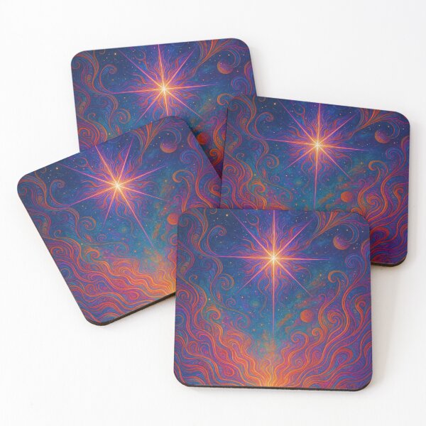 Item preview, "Celestial Bloom" – Psychedelic Starburst Universe designed and sold by DamnOspin.
