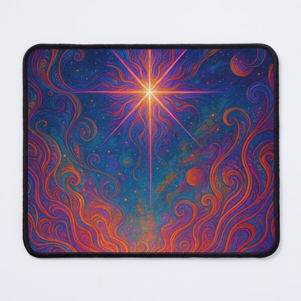 Item preview, "Celestial Bloom" – Psychedelic Starburst Universe designed and sold by DamnOspin.