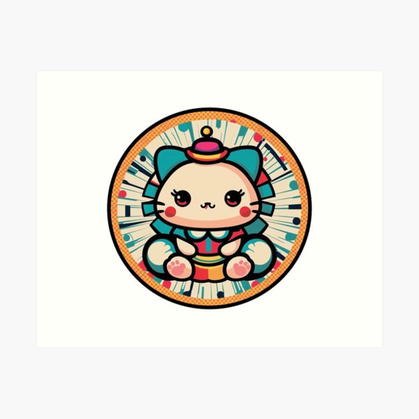 Item preview, Kawaii Kätzchen Zwei designed and sold by Campfire-Blend.