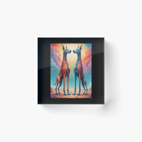 Item preview, Frida & Yves in Surrealist style designed and sold by Genevieve Crabe.