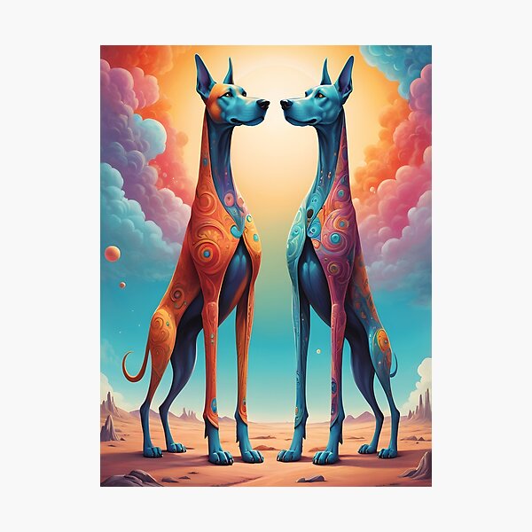 Item preview, Frida & Yves in Surrealist style designed and sold by Genevieve Crabe.