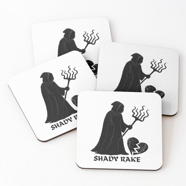 Item preview, Shady Rake Is Shady – Funny Surreal Garden Oracle Design designed and sold by TheMysticNook.
